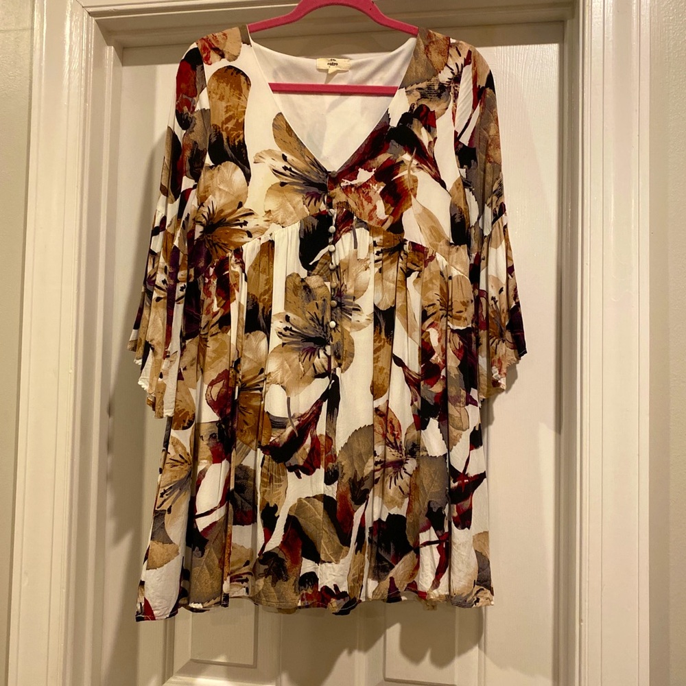 Bohemian Style Floral Dress
